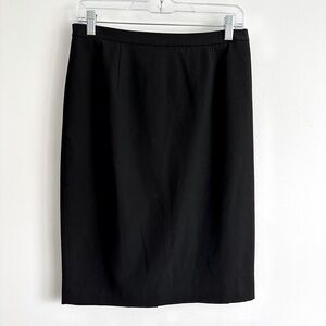 Michael Kors Pencil Skirt with Slit | Black | Size 6